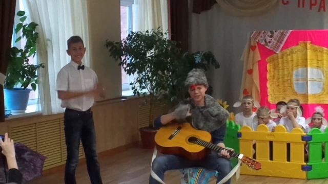 Театрализованная постановка " Волк и 7 козлят" смотреть онлайн