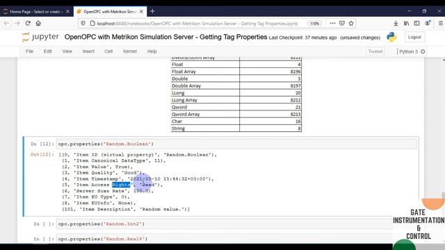 002 | Getting OPC-DA Tag Properties | Canonical DataType | OpenOPC | OPC DA | смотреть онлайн