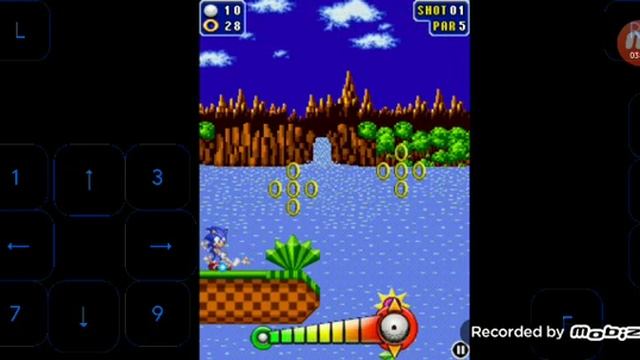 Sonic Golf for J2ME/Java - Gameplay смотреть онлайн