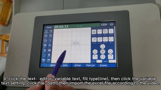 Effortless Excel Files Imports: Auto-Change Laser Marking with Our Portable Engraver! смотреть онлайн