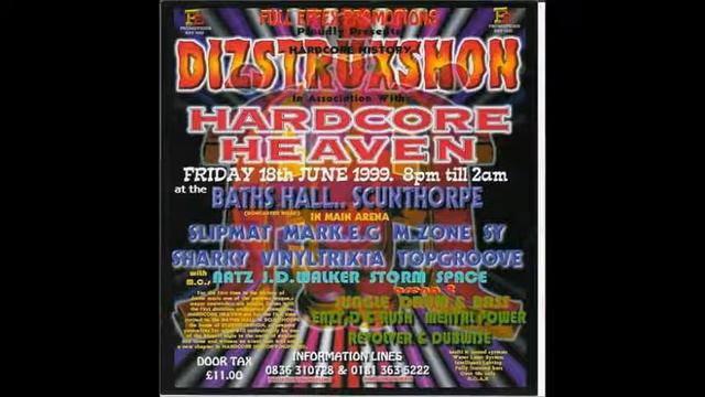 dizstruxshon v hardcore heaven 18.6.99 dj m zone mc natz смотреть онлайн