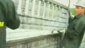 Установка железобетонных декоративных заборов