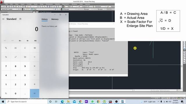 How To Enlarge A Site Plan In Cad | AutoCAD Sinhala | Revit Sinhala | Site Plan Cad |revit |autocad