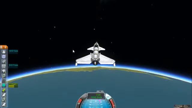 Kerbal Space Program: Blue II (SSTO) Demo Flight
