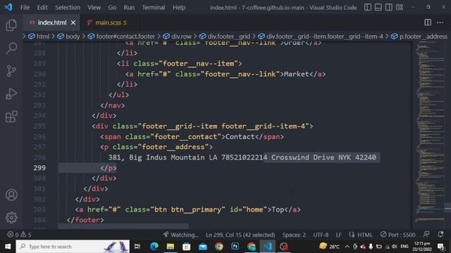 Create A Complete Responsive Website Using HTML CSS & JS | Coffee Landing Page | Hussain Coders смотреть онлайн