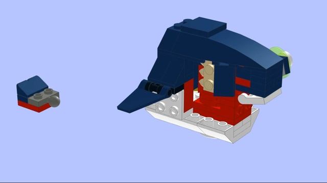 Pufferfish LEGO 31088 MOC Alternate Digital Build смотреть онлайн