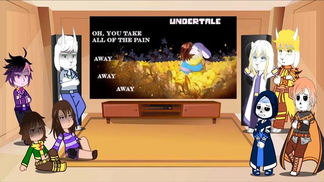 Storyswap React To [UNDERTALE AMV My Demons] | (AU) Реакция Андертейл (19.12.hol.spec.) (Asrisk)