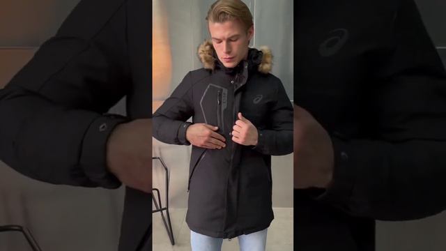 КУРТКА МУЖСКАЯ ЗИМНЯЯ. Продажа на Wildberries арт. 102408625. Цвет черный смотреть онлайн