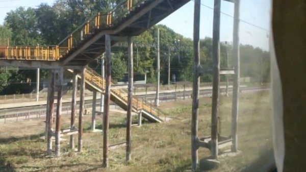 Из окна поезда к ст Саратов
