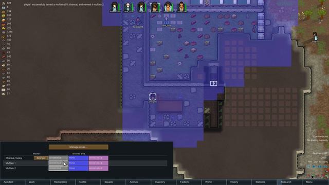 Grand Dining Hall [5] Rimworld Mole People смотреть онлайн