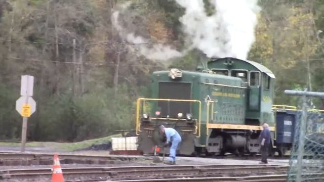 Reading & Northern 425 Fall Foliage Railfan Special 10-14-2017 смотреть онлайн