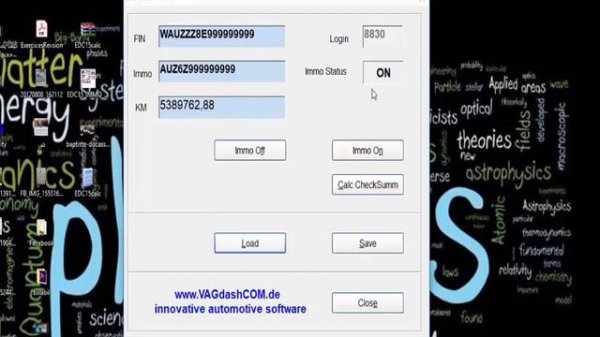 IMMO OFF EDC 15 BOSCH GROUP VAG  طريقة برمجة