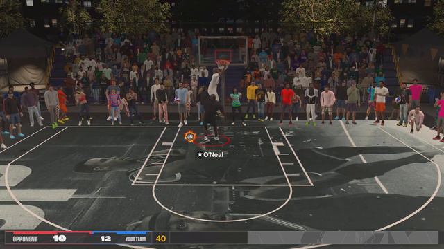 NBA 2K24 BLACKTOP | Shaquille O'Neal vs Kobe Bryant смотреть онлайн