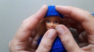 Шляпка для куклы Барби. Второе видео.