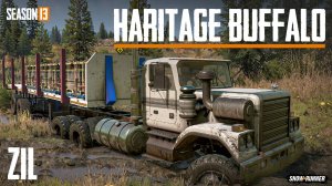 Haritage buffalo | Snowrunner |13  сезон | 4K