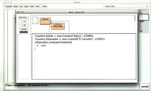 Implementing Comparable - Intro to Java Programming смотреть онлайн