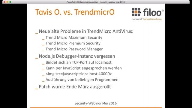 11.05.2016: IT-Security Webinar Mai смотреть онлайн