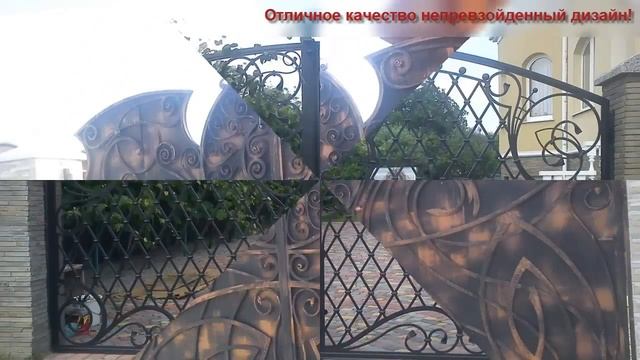 Кованные ворота и заборы. Оригинальные ворота и заборы! смотреть онлайн