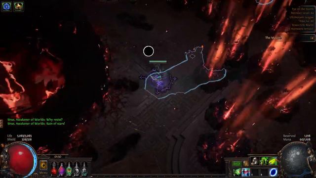 Sirus AL 9 Death's Oath Caustic Arrow Build - Deathless