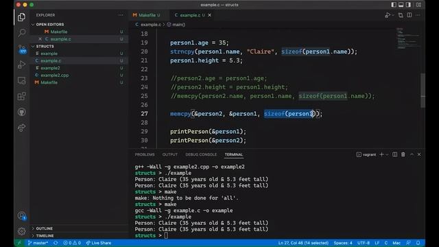 What's the Best Way to Copy a Struct in C and C++? смотреть онлайн