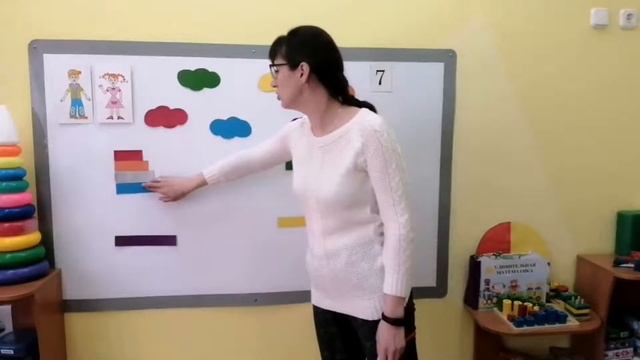 5-6 лет. Элементарные математические представления. Весна. Состав числа 7 смотреть онлайн