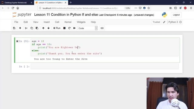 If and else Python Pragarmming tutorial for Beginners [Urdu Hindi] Lesson 11 смотреть онлайн