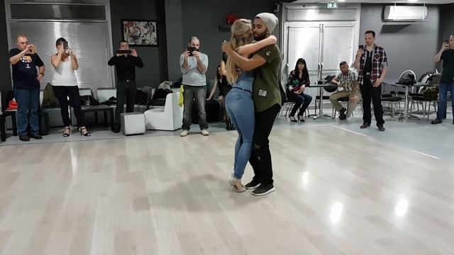 EL Cruz & Nadège KB - Kizomba/Urban Kiz demo @ J-Taly (France) - 30.09.2016 смотреть онлайн