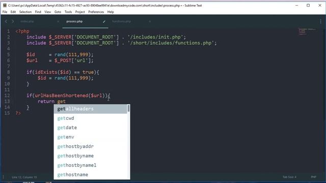 Coding a Link Shortener (PHP) смотреть онлайн