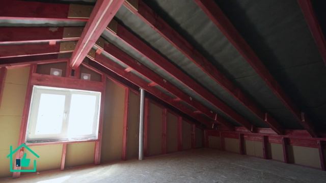 Обзор дома со вторым светом 10х13 с фиброцементным сайдингом Кедрал смотреть онлайн