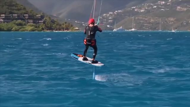 Barack Obama kitesurfs with Richard Branson смотреть онлайн