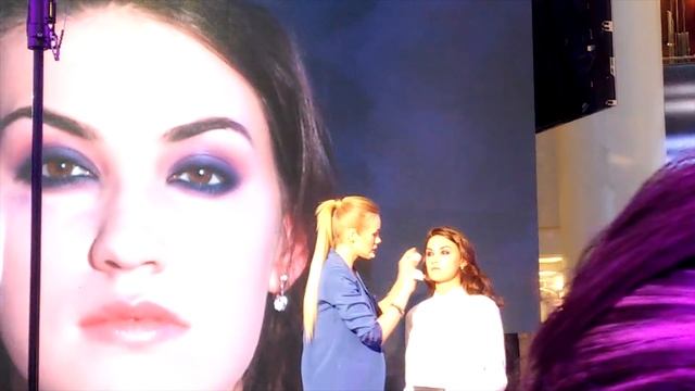 Мастер- класс Елены Крыгиной в ТЦ Атриум на открытие бутика косметики Urban Decay