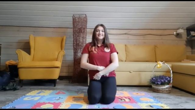 Поднимание туловища из положения лежа на спине. Начальный уровень подготовки смотреть онлайн