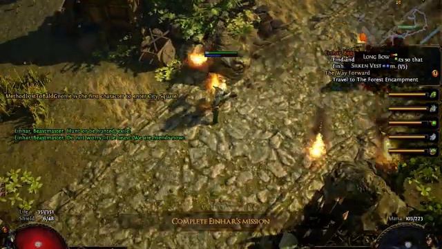 PATH OF EXILE 3.8 : Detonated while throwing mines [GAMEPLAY] смотреть онлайн