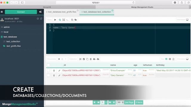 Mongo Management Studio 2 Preview смотреть онлайн