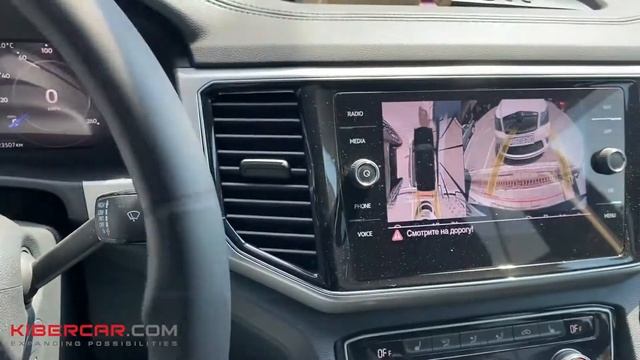 Установка камер заднего, переднего и кругового обзора на Volkswagen Teramont смотреть онлайн