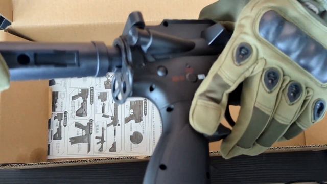 Гидробольный автомат M416 (HK416, орбибол, орбиз)