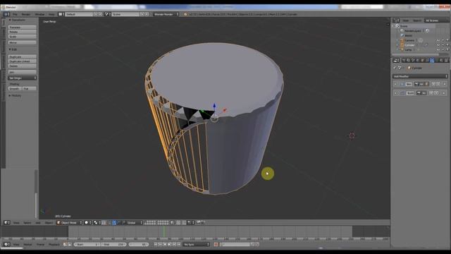 3ds Max and Blender comparisons Using Modifiers... смотреть онлайн
