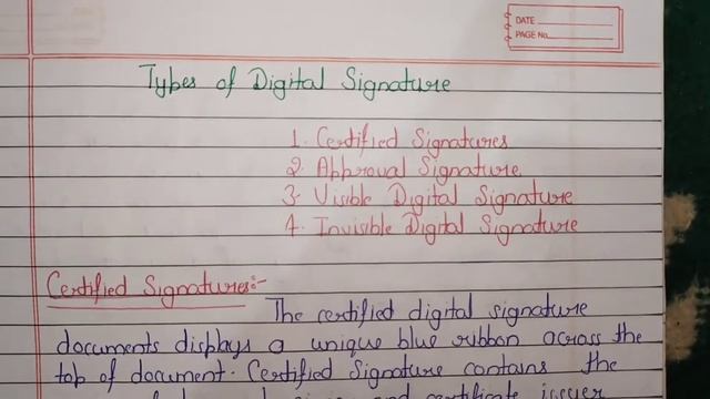 Digital Signature|Types of Digital Signature|Features of Digital Signature|Use of Digital Signature смотреть онлайн