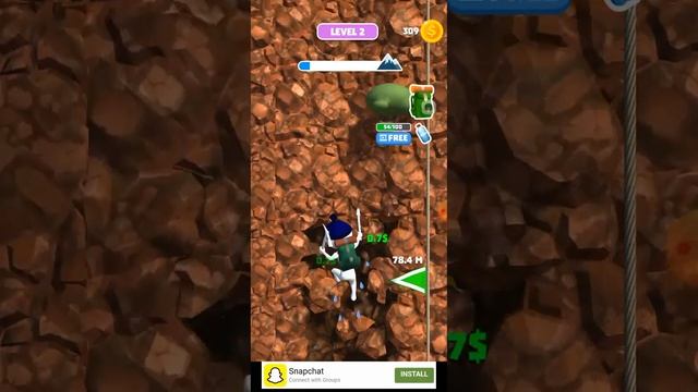 How to complete Easily 50 Level climb the mountain game Latest tricks 2023 смотреть онлайн