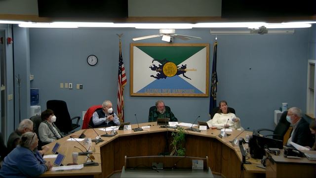 Conservation Meeting January 16, 2022