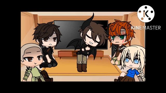 Rtte villians + astrid react to hiccup Au’s || Gacha Club || смотреть онлайн