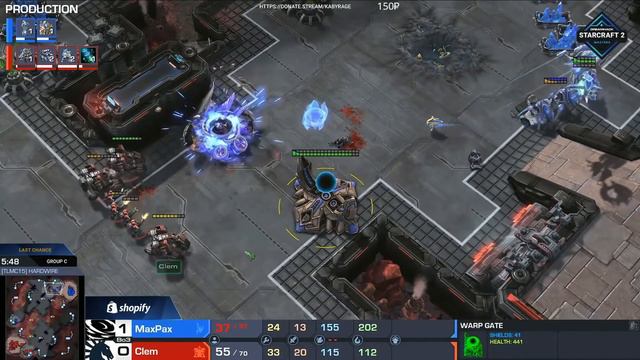 [2021 DH Last Chance] Группа C | Матч 1: Clem (T) vs. MaxPax (P) смотреть онлайн
