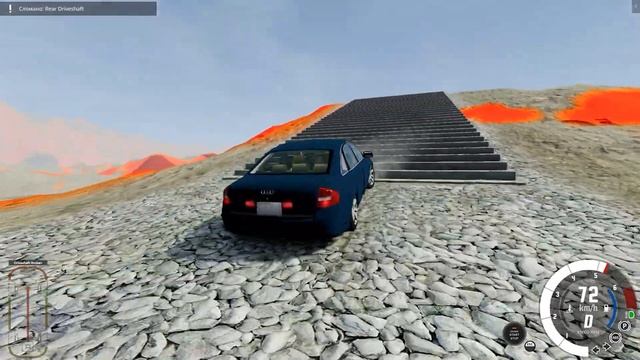 3 авто Vs Краш тест подвески #beamngdrive #crashtest