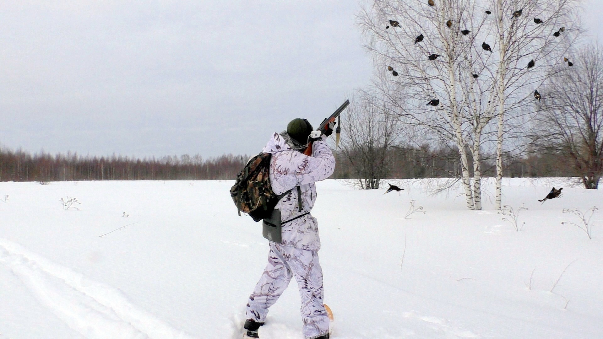 Охота на Тетерева на лунках! Шикарное Закрытие сезона! смотреть онлайн