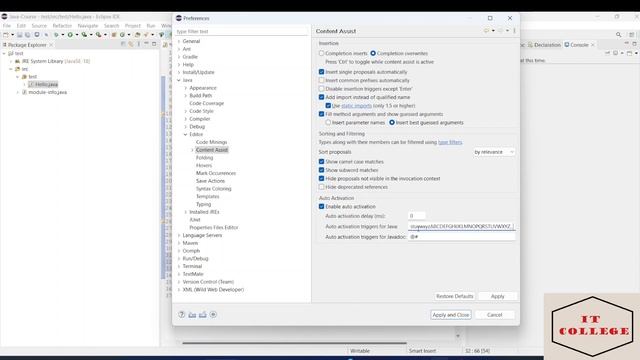 #10 Enable autocomplete - Java Arabic смотреть онлайн
