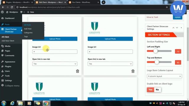 How To Add Client Partner Showcase In WordPress | Add Logo Showcase In WordPress смотреть онлайн