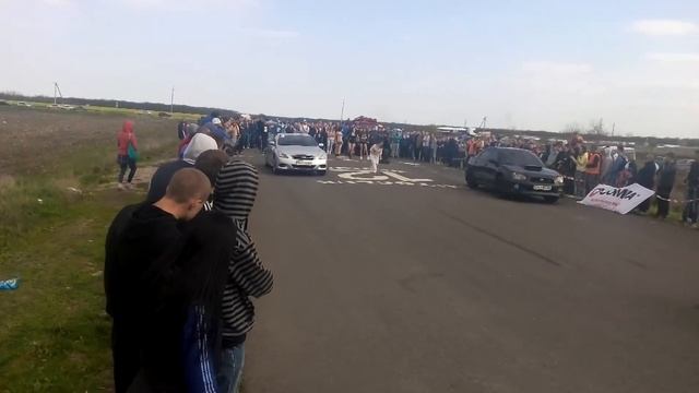 Infiniti G37 vs Subaru Impreza / 23.04.2016 Drag Racing / 12 Region Кировоград смотреть онлайн