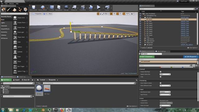 Unreal Engine 4 Train Movement Demo Project смотреть онлайн