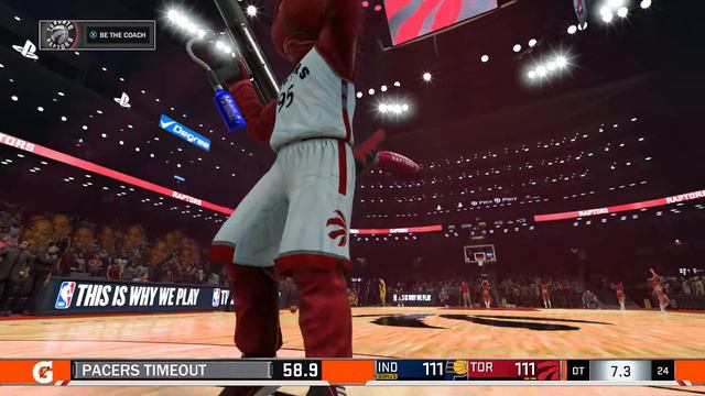 NBA 2K18 Raptors vs Pacers Double OT! TSN MOD смотреть онлайн