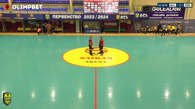 ЗИМНЕЕ ПЕРВЕНСТВО AFL 2024-2 Высшая лига. ALLUR 2:4 Федерация Профсоюзов смотреть онлайн
